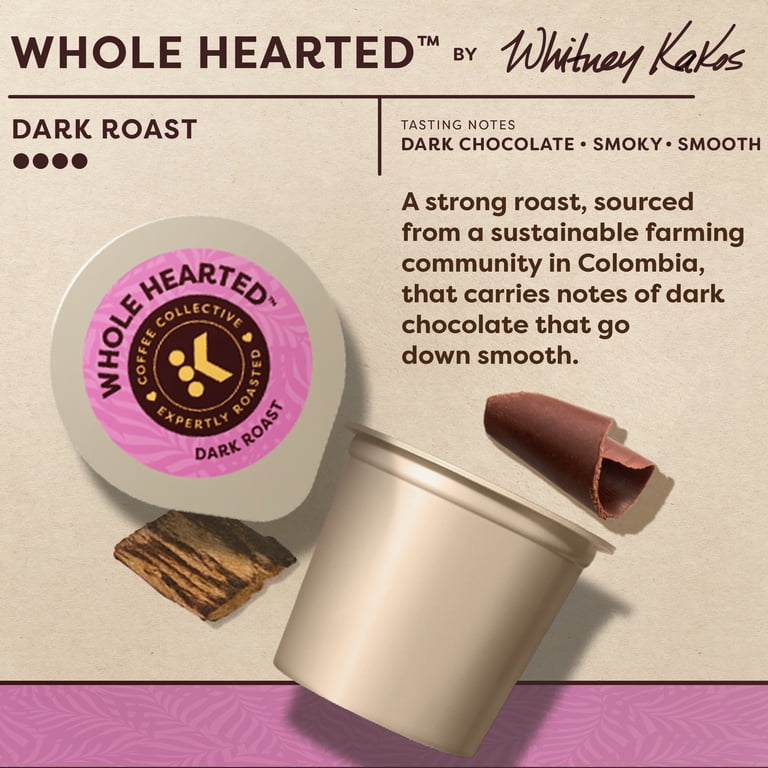 Keurig Coffee Collective, Whole Hearted by Whitney Kakos, Dark