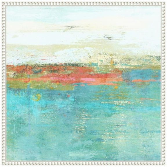 Amanti Art August Haze Framed Canvas Wall Art Print