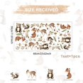 thumbnail image 3 of Adhesivos de pared Ladinimo Woodland Animal Nursery, 3 of 6