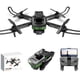 thumbnail image 4 of Liquidación de drones con cámaras Drone con cámara 1080P para adultos y niños Cuadricóptero de control remoto FPV plegable con barra de flash LED Juguetes de inicio Regalos de Navidad para, 4 of 6