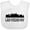 AA-White, variant on Inktastic Las Vegas Nevada City Skyline Boys or Girls Baby Bib