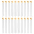 thumbnail image 1 of 20Pcs Glass Vial Container Cork Stopper Glass Test Tubes for Chemical and Home Use, 1 of 7