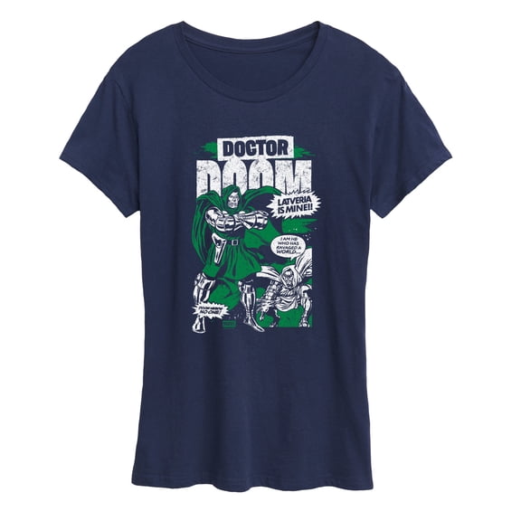 Fantastic Four - Dr. Doom Magazine - Women's Short Sleeve Graphic T-Shirt