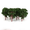 thumbnail image 4 of 20pcs Banyan Trees Model Train Scenery Landscape Scale 1: 150 Verde Sunnimix Paisaje de tren, 4 of 8
