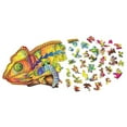 thumbnail image 3 of Wood Trick Colorful Chameleon 212 Piece Wooden Jigsaw Puzzle, 3 of 6