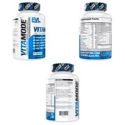 Evlution Nutrition VitaMode High Performance Men's Multivitamin for Immune Defense, Energy & Brain Support 120ct Tablets