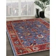 thumbnail image 3 of Ahgly Company Machine Washable Indoor Rectangle Industrial Modern Carbon Red Area Rugs, 6' x 9', 3 of 7