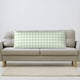 thumbnail image 5 of Balery Green Checkboard Funda Protectora para Almohada Corporal de Algodón Hipoalergénico con Cierre(55 x 21 pulgadas), Almohadas No Incluidas, 5 of 7