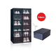thumbnail image 2 of Cajas Organizadoras Apilables Para Zapatos Negro 14 Piezas, 2 of 4