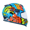 thumbnail image 1 of Casco Shaft SH502 Cerrado Azul Amarillo M, 1 of 5