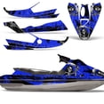 thumbnail image 1 of Wholesale Decals Jet Ski Graphics kit Sticker Decal Compatible with Sea-Doo GTS 1992-1997 - Reaper V2 Blue, 1 of 4