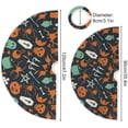 thumbnail image 3 of Coolnut Halloween Christmas Tree Skirt Halloween Tree Skirt, for Holiday Party Home Christmas Day Ornaments36", 3 of 6