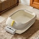 thumbnail image 1 of Caja de Arena Abierta, Bandeja de Cama, Jaula, Bandeja Grande, Inodoro, Caja de Arena, Papelera, Caja de Arena para Gatos, Caja de Arena para Mascotas Base Blanca50X35X20CM Salvador Bandeja de arena para gatos, 1 of 10