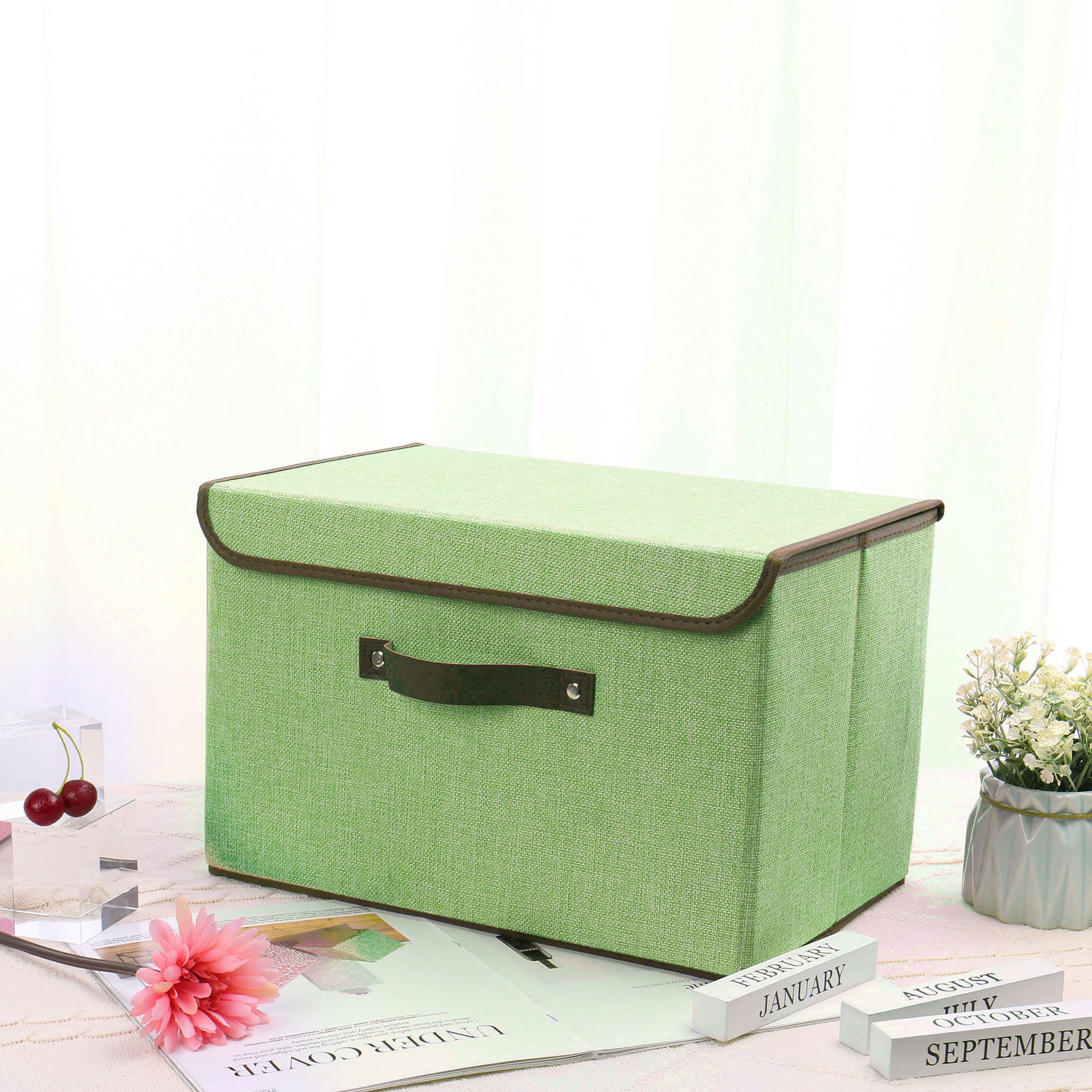 Details about   Foldable Storage Collapsible Folding Box Fabric Cube Room Basket Organizer Case 