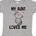thumbnail image 4 of Inktastic My Aunt Loves Me Kitty Girls Baby Bodysuit, 4 of 5