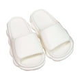 thumbnail image 2 of Bixock Toddler Girls Sandals Summer Solid Color Slide Style Soft Sole Non Open Toe Breathable Toddler Sandals Casual Shoes, 2 of 4