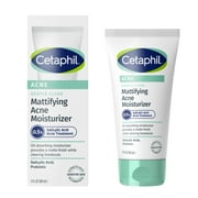 Cetaphil Gentle Clear Mattifying Acne Moisturizer With Salicylic Acid, 3 fl oz