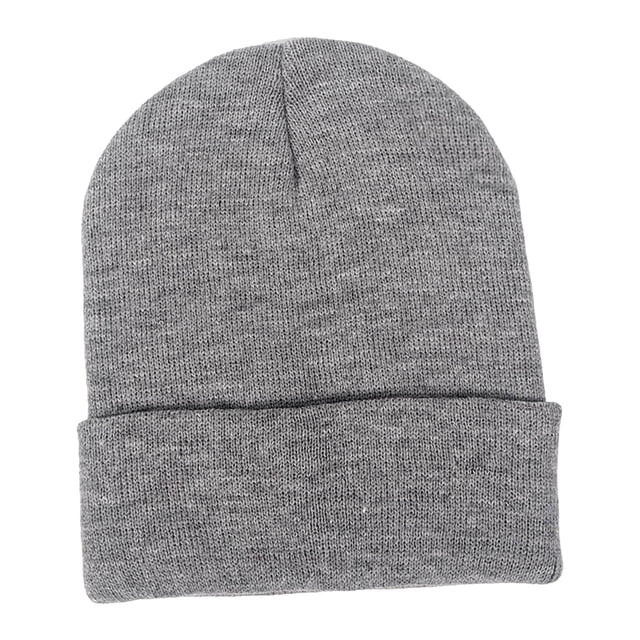 Sombrero tejido Zulema de invierno Unisex gris