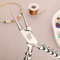 thumbnail image 2 of Pinzas de punta redonda The Beadsmith con diseño de cebra, 13 cm, 2 of 7