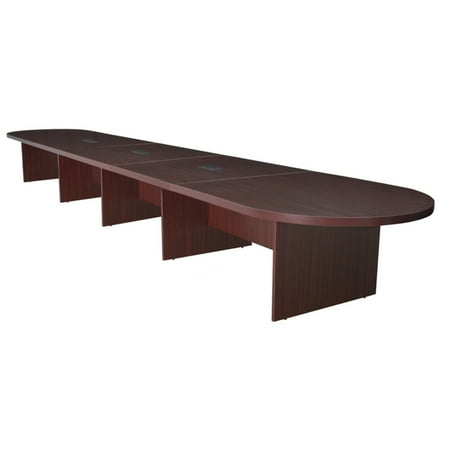 UPC: 0843532005194 | Regency Legacy Modular Racetrack Conference Table with Three Power Data Grommets