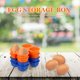 thumbnail image 2 of 4Pcs Portable Outdoor Camping Eggs Carrier Plastic Container Case Eggs Holder, 2 of 5