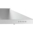 thumbnail image 3 of Streamline 36 in. Gaiola Ducted Wall Mount Range Hood in Brushed Stainless Steel with Baffle Filters, Push Button Control, LED Light, 3 of 9