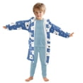 thumbnail image 7 of FORMRS Kids Bathrobe Unisex Hooded Robe Toddler Pajamas Sleepwear, Size 4-6T, White Polar Bear, 7 of 7