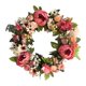 thumbnail image 5 of Corona de peonía para puerta de entrada, guirnalda de primavera de temporada, corona de peonía con flores de seda Rosa Roja 38cm, 5 of 7
