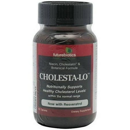 Futurebiotics Cholesta-Lo with Garlic and Niacin Tablets, 60 CT