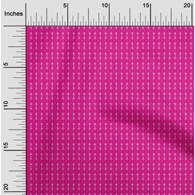 oneOone Tissu Flex Coton Flèche Ikat Imprimé Tissu BTY 40 Pouces de Large