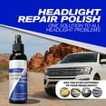 thumbnail image 1 of Rewenti Headlight Restoration Kit Yellowing Removal Polishing Spray Includes Restoration Solution and Sponge 120Ml, 1 of 6