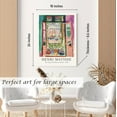 thumbnail image 6 of Induslyfe Large Framed Retro Vintage Wall Art Canvas Decor Set of 3, Matisse Wall Art Prints Poster Modern Art, Sage Green Aesthetic Floral Botanical wall art, bedroom living room bathroom 18x24, 6 of 6