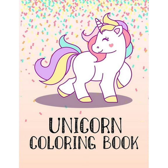 Unicorn Coloring Book : kids coloring book for gift (Paperback)