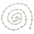 thumbnail image 1 of Rhinestone Trim, Exquisite Craftsmanship 1cm Width Beautiful Simple Pearl Rhinestone Tassel Chain Trim  For Gifts, 1 of 8
