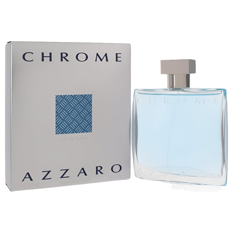 Azzaro Chrome 3.4 oz Eau De Toilette Cologne Spray For Men