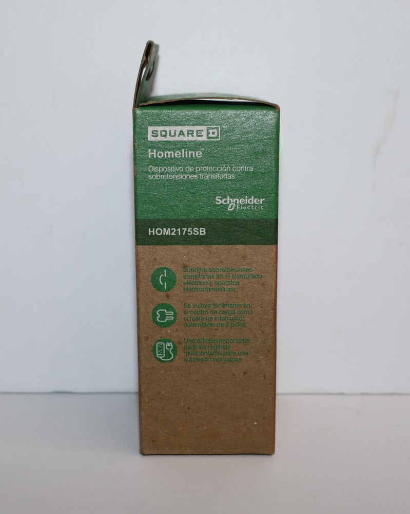 Square D HOM2175SB Homeline Surgebreaker 2-Pole 120/240 V 22.5kA Surge Protector