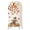White, variant on Fall Scarecrows Wedding Arch Cover,Stretchy Spandex Arch Backdrop Stand Covers 4 FT,Thanksgiving Autumn Harvest Pumpkins Leaves Round Top Arched Backdrop Cover for Birthday Party Ceremony Baby Shower