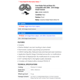 thumbnail image 2 of Front Brake Pad and Rotor Kit - Compatible with 2008 - 2016 Dodge Grand Caravan 2009 2010 2011 2012 2013 2014 2015, 2 of 2