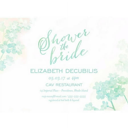 Ombre Standard Bridal Shower Invitation