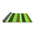 thumbnail image 2 of Ahgly Company Indoor Square Abstract Green Modern Area Rugs, 3' Square, 2 of 4