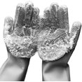 thumbnail image 1 of Guantes de esponja de limpieza, guantes para lavar platos, cepillo de limpieza reutilizable de silicona Guantes de fregado resistentes al calor para tareas domésticas, limpieza de cocina, baño, baño, lavado de autos gris 1 par BANYUO Electrónica, 1 of 4