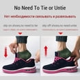 thumbnail image 5 of 2025 Cordones elásticos de 100 cm sin atar, cordones de metal con cierre para zapatillas de deporte para niños y adultos, cordones rápidos, cordones semicirculares, 5 of 5