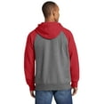 thumbnail image 2 of Sport-Tek St269 Raglan Colorblock Full-Zip Hooded Fleece Jacket, 2 of 2