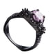 thumbnail image 2 of Sonducket Anillo de cobre a la moda para mujer, joyería personalizada, anillos delicados de piedra, accesorios decorativos para vestir, fiesta de Ropa, zapatos y accesorios Miscelánea Rosado Sonducket AP014450-07, 2 of 6