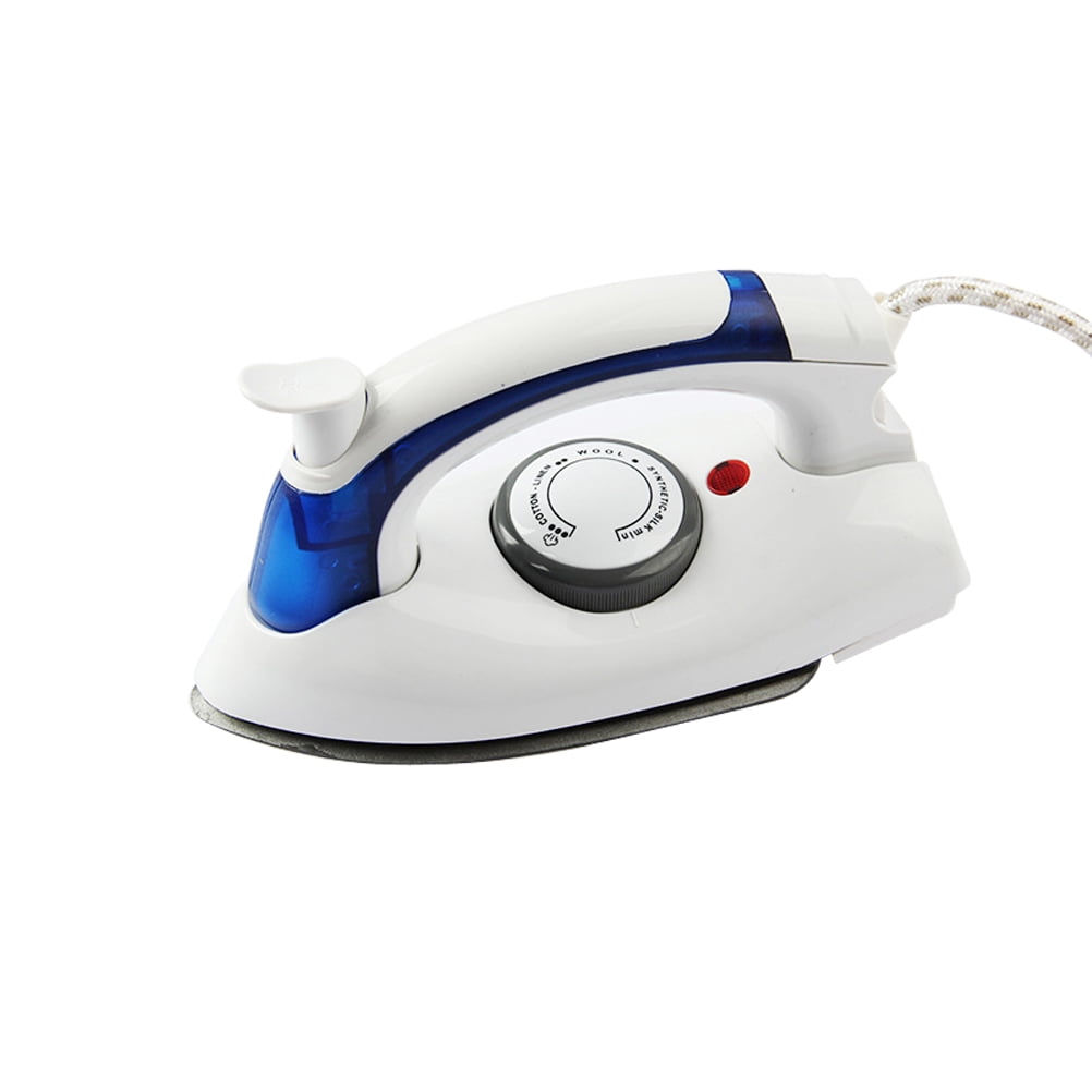 Mini Travel Iron Adjustable Temperature Contron Foldable Portable Travel Iron Steamer Dryer with EU-plug