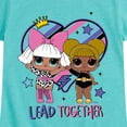 thumbnail image 3 of LOL Surprise! Dolls - Dolls Lead Together - Toddler & Youth Girls Short Sleeve Graphic T-Shirt, 3 of 5