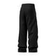 thumbnail image 5 of Pantalones largos para hombre, color liso, informales, lisos, a la moda, para exteriores, rectos, cortavientos, de poliéster, 5 of 6