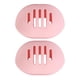 thumbnail image 5 of Soporte Para Esponja De Maquillaje, 2 Piezas Soporte Para Esponja De Maquillaje Caja De Almacenamiento De Huevos De Belleza Seca Y Húmeda Estuche De Esponja De Maquillaje De Silicona Transpirable De D, 5 of 5