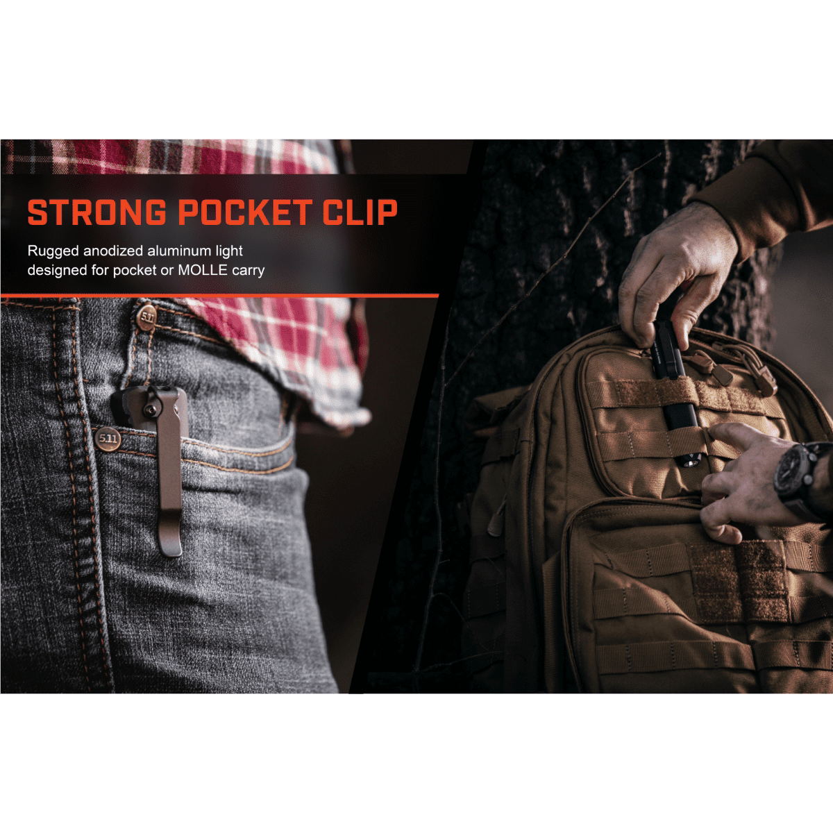 Streamlight 88810 Wedge 300-Lumen Slim Everyday Carry Flashlight, Includes USB-C Cord, Lanyard, Black, Box Packaged