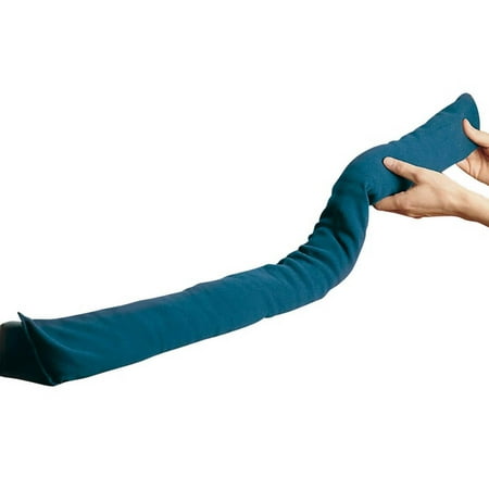 Water Snake Moisture Absorber, High Quality Fabric, Perfect For Leaks, Spills and More, Absorbs Up To Ten Times Its Weight, Blue – Large, Measures 36" Long x 5 3/4"Diameter